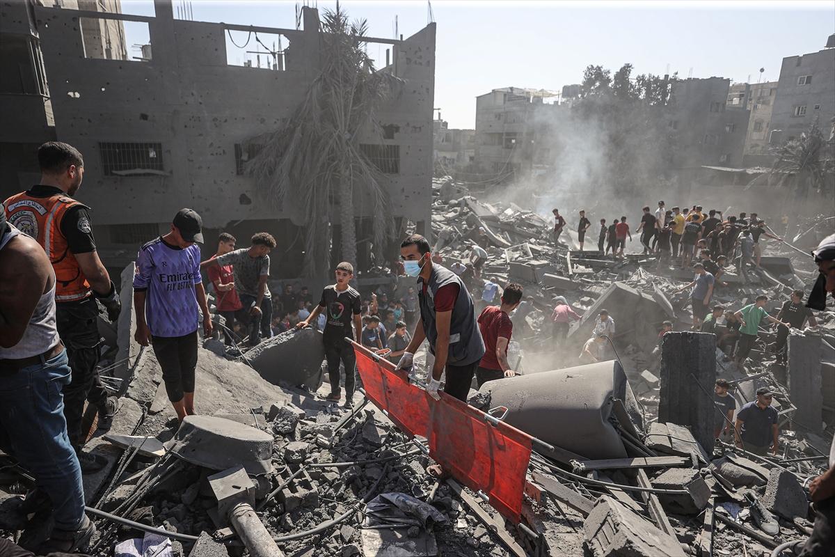 İsrail'in Gazze'ye saldırılarında 20. gün