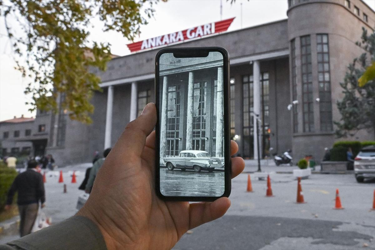 Cumhuriyet'in 100 yıllık başkenti! Eski ve yeni halleri aynı karede birleştirildi...