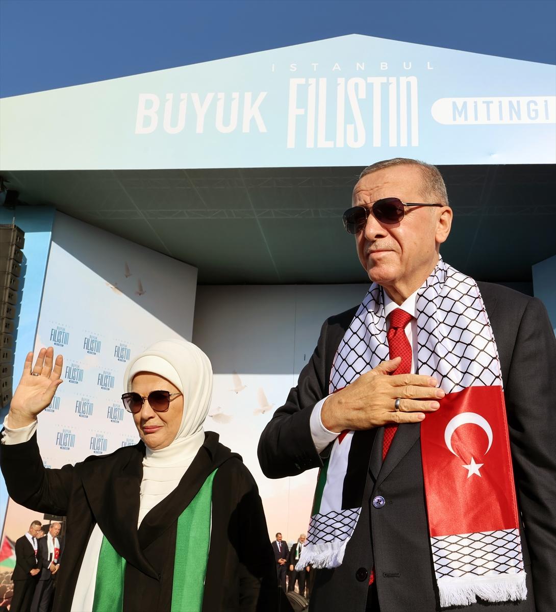 Türkiye'den Gazze'ye destek: Milyonlar Büyük Filistin Mitingi'nde buluştu!