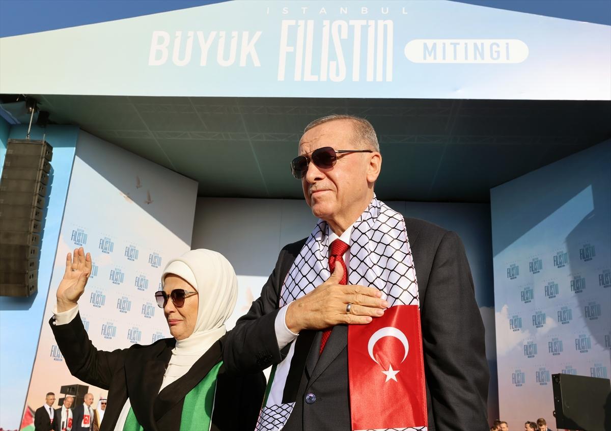 Türkiye'den Gazze'ye destek: Milyonlar Büyük Filistin Mitingi'nde buluştu!
