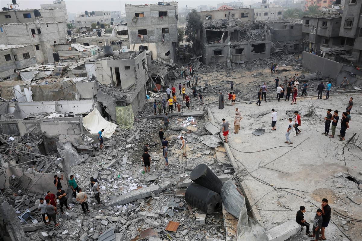 Gazze 23 gündür saldırı altında