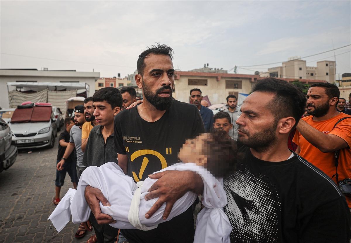 Gazze 23 gündür saldırı altında