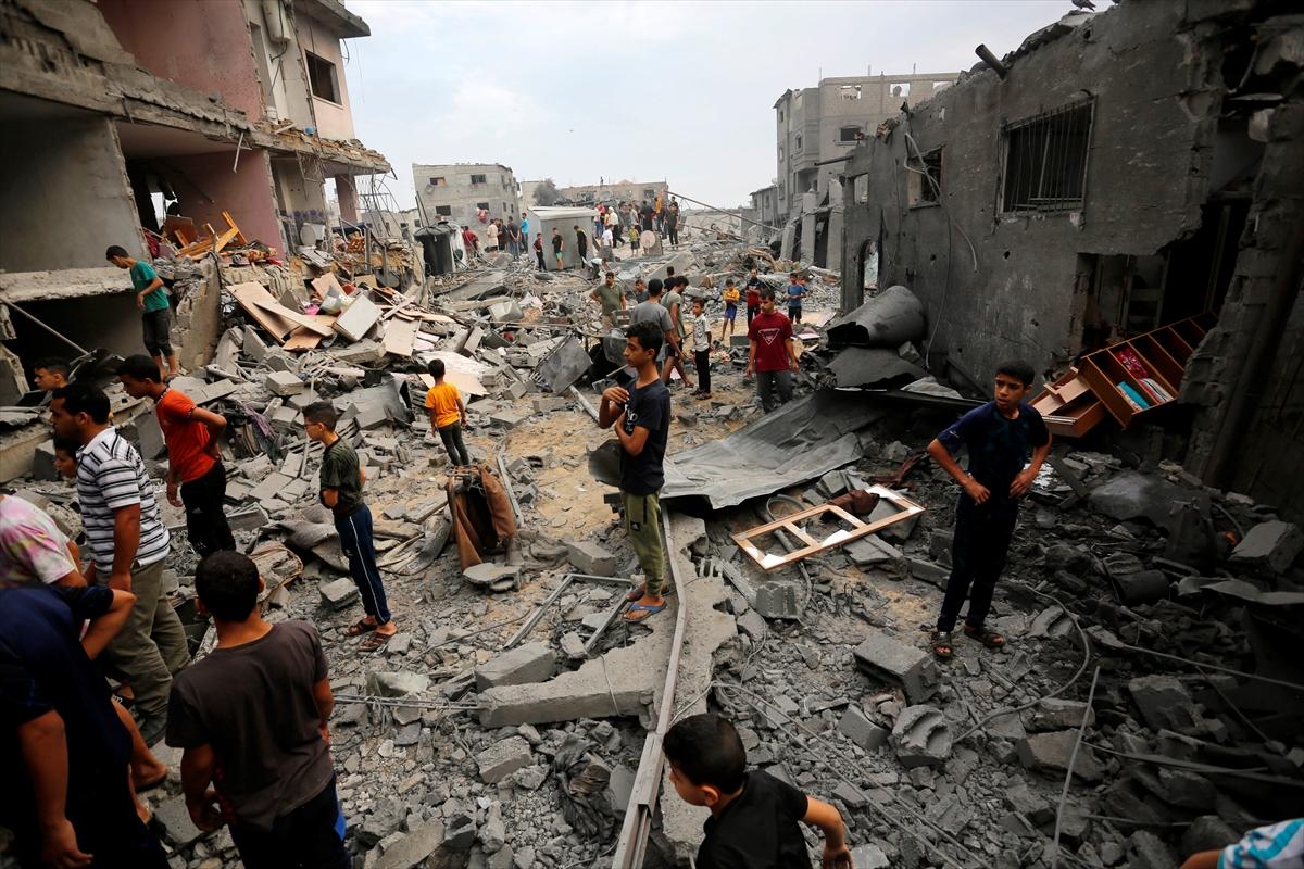 Gazze 23 gündür saldırı altında