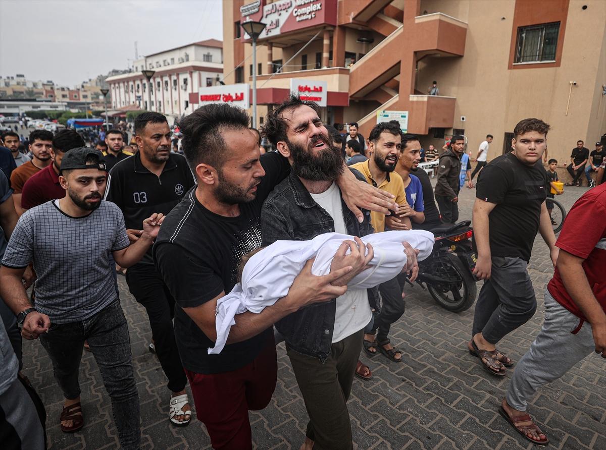 Gazze 23 gündür saldırı altında