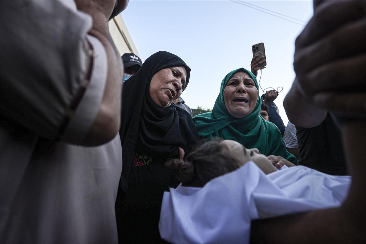 İsrail'in Gazze zulmü 28. gününde! Yağan bombalar yine çocukları hedef aldı