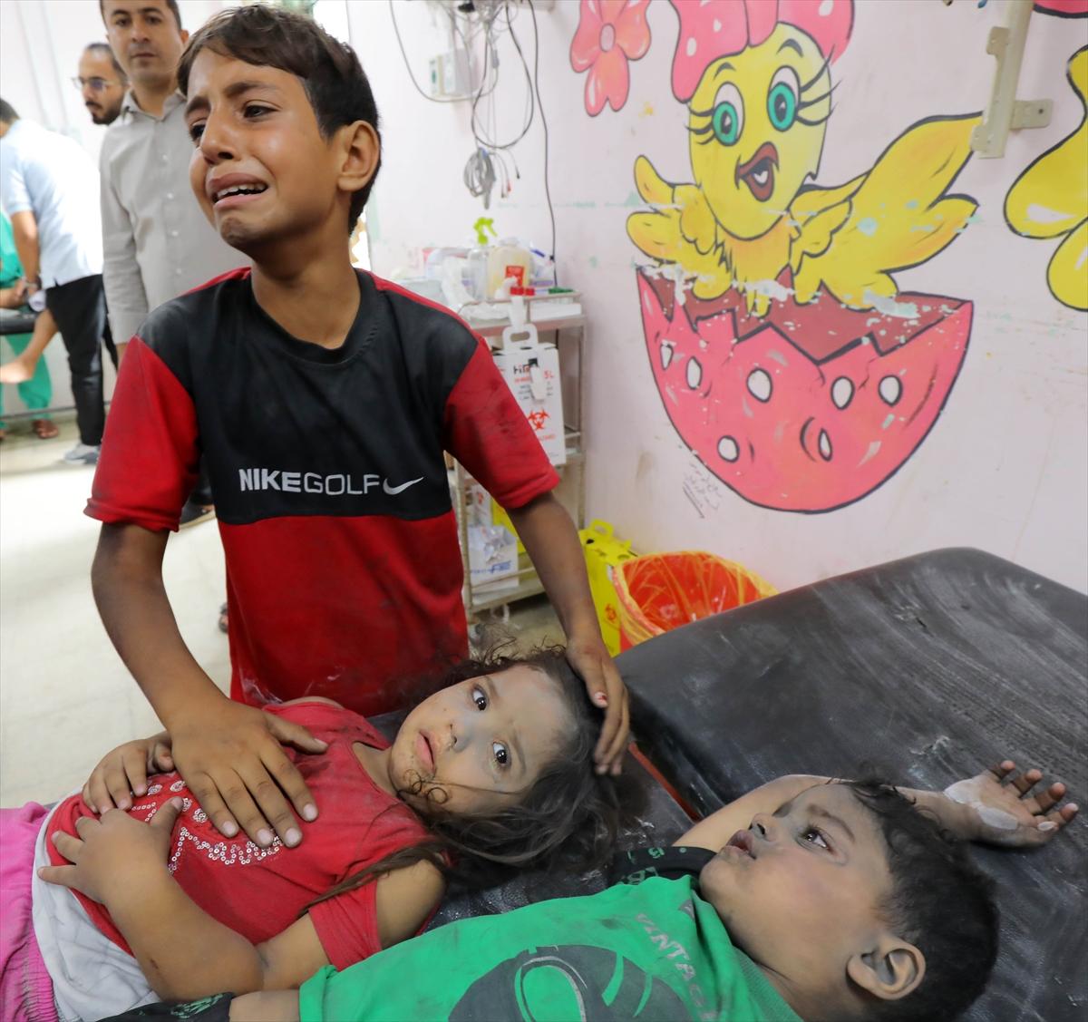 İsrail'in Gazze zulmü 28. gününde! Yağan bombalar yine çocukları hedef aldı