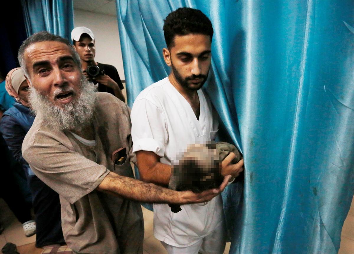 İsrail'in Gazze zulmü 28. gününde! Yağan bombalar yine çocukları hedef aldı