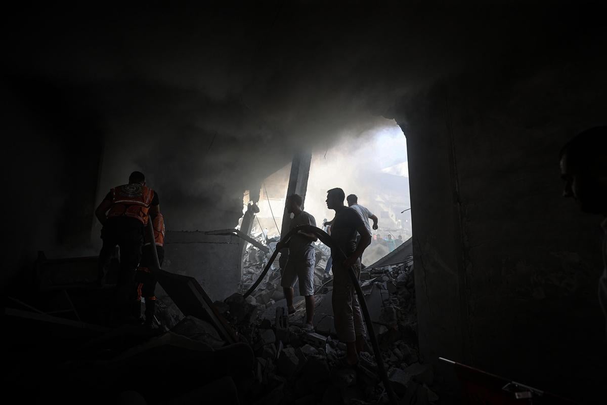 Gazze 31 gündür İsrail saldırısı altında