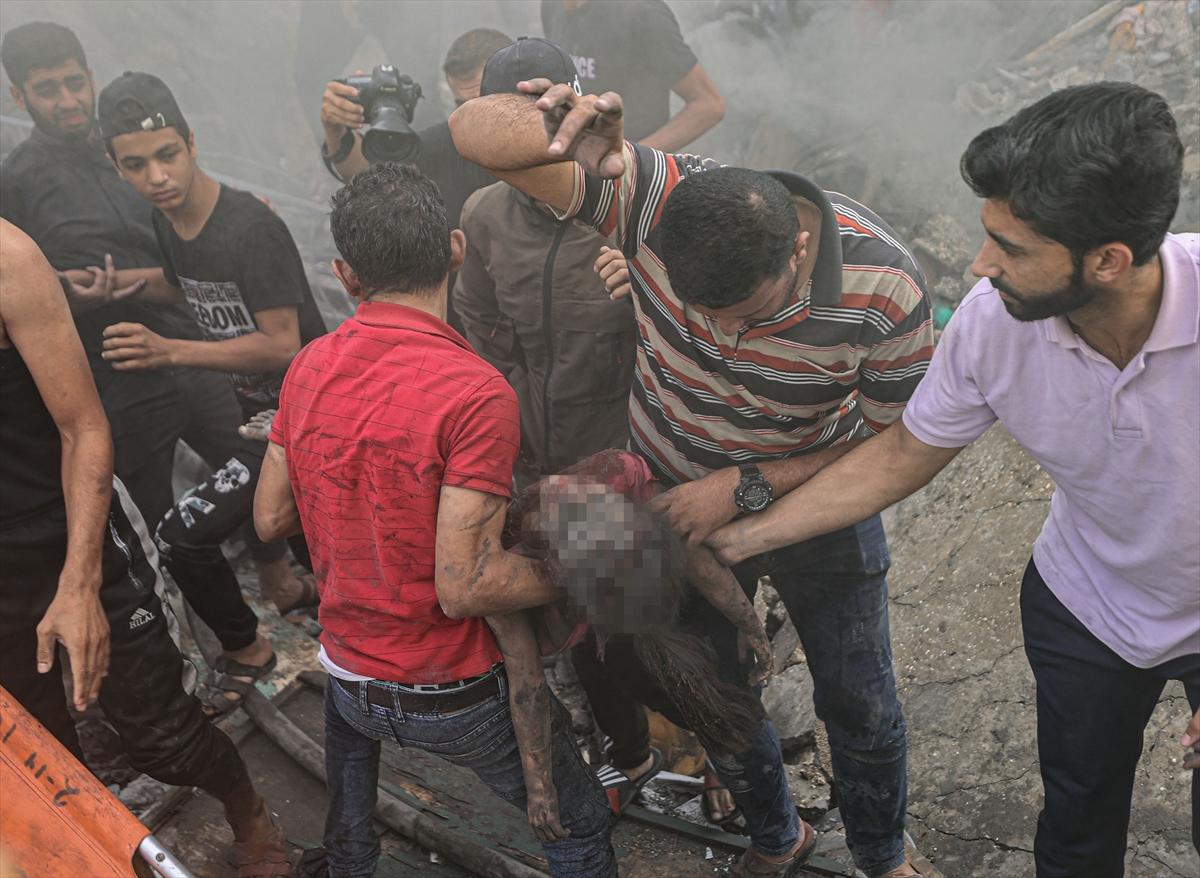 Gazze 31 gündür İsrail saldırısı altında