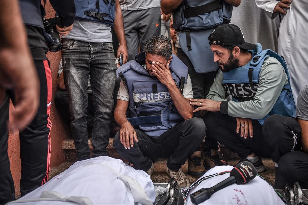 İsrail'in Gazze katliamında 1 ay geride kaldı: 48 gazeteci öldü