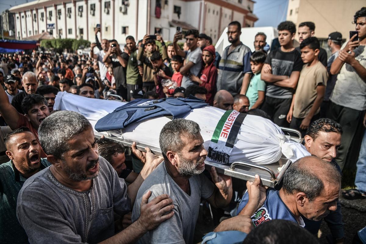 İsrail'in Gazze katliamında 1 ay geride kaldı: 48 gazeteci öldü