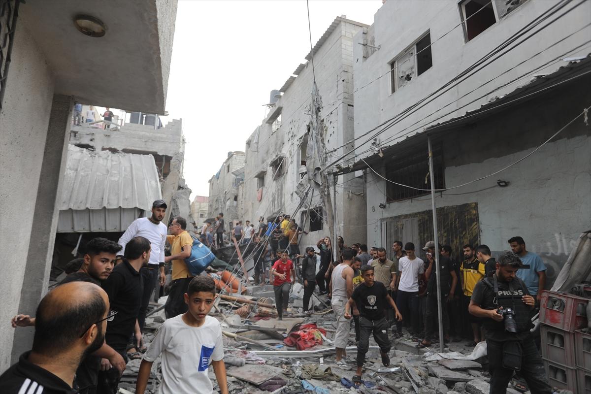 Saldırı altındaki Gazze'de 36'ncı gün