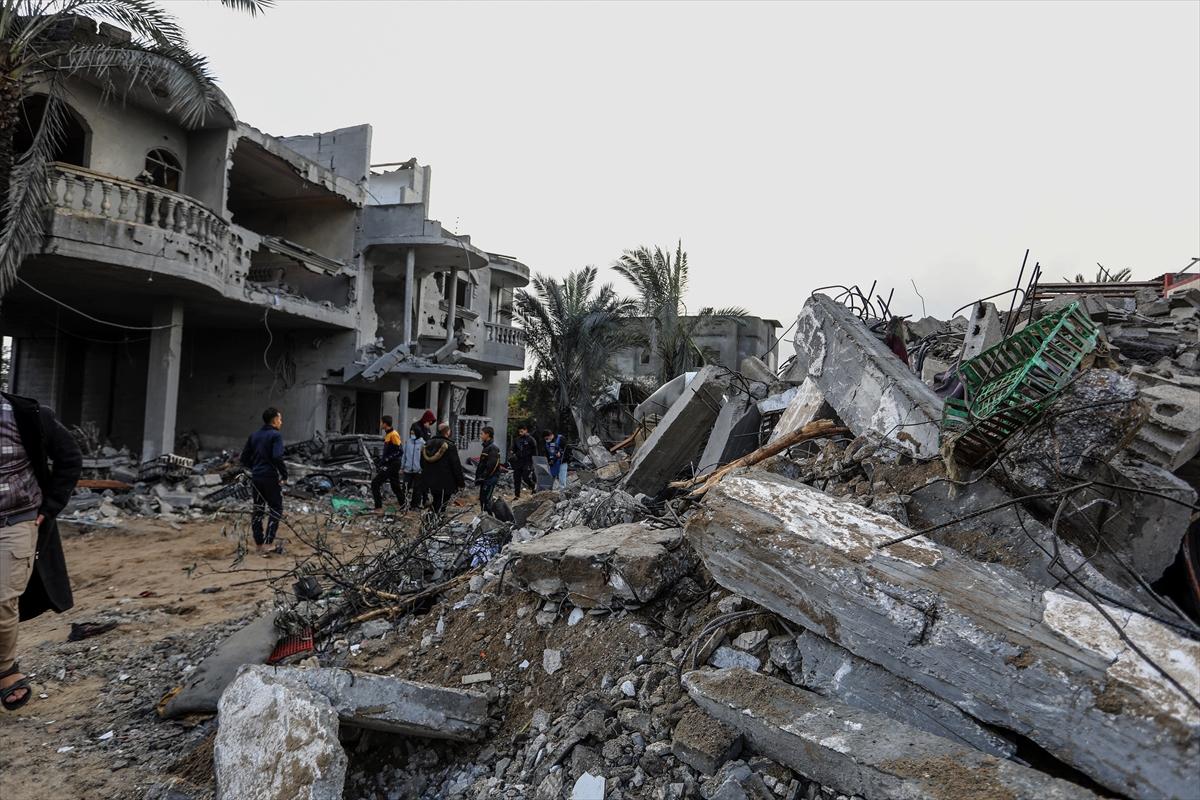 Gazze enkaz altında! İsrail, 45 gündür bombardımana tutuyor