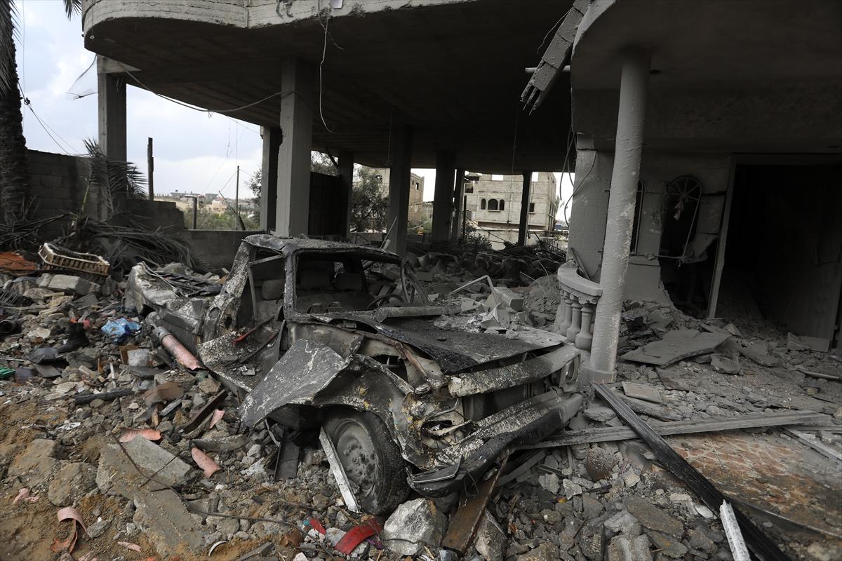 Gazze enkaz altında! İsrail, 45 gündür bombardımana tutuyor