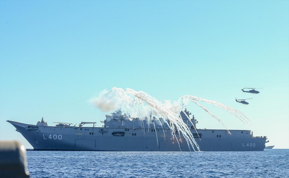Doğu Akdeniz 2023 Tatbikatı'ndan nefes kesen kareler