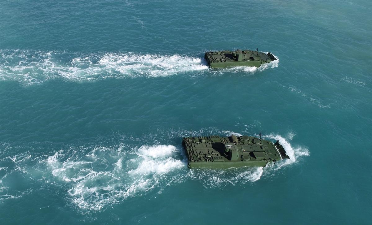 Doğu Akdeniz 2023 Tatbikatı'ndan nefes kesen kareler