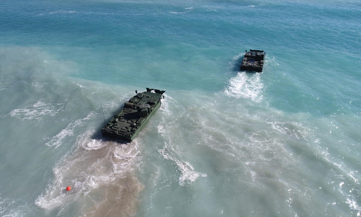 Doğu Akdeniz 2023 Tatbikatı'ndan nefes kesen kareler