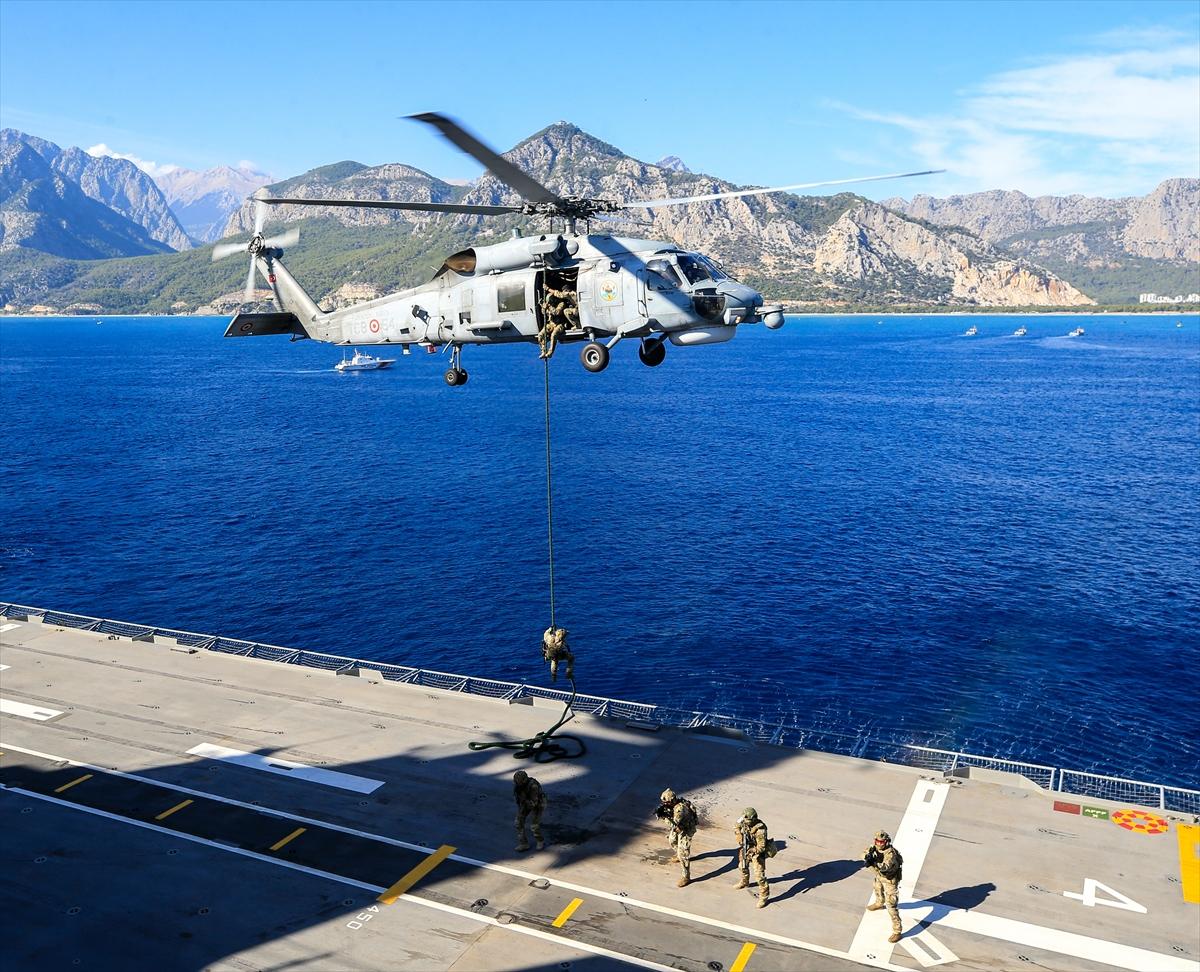 Doğu Akdeniz 2023 Tatbikatı'ndan nefes kesen kareler