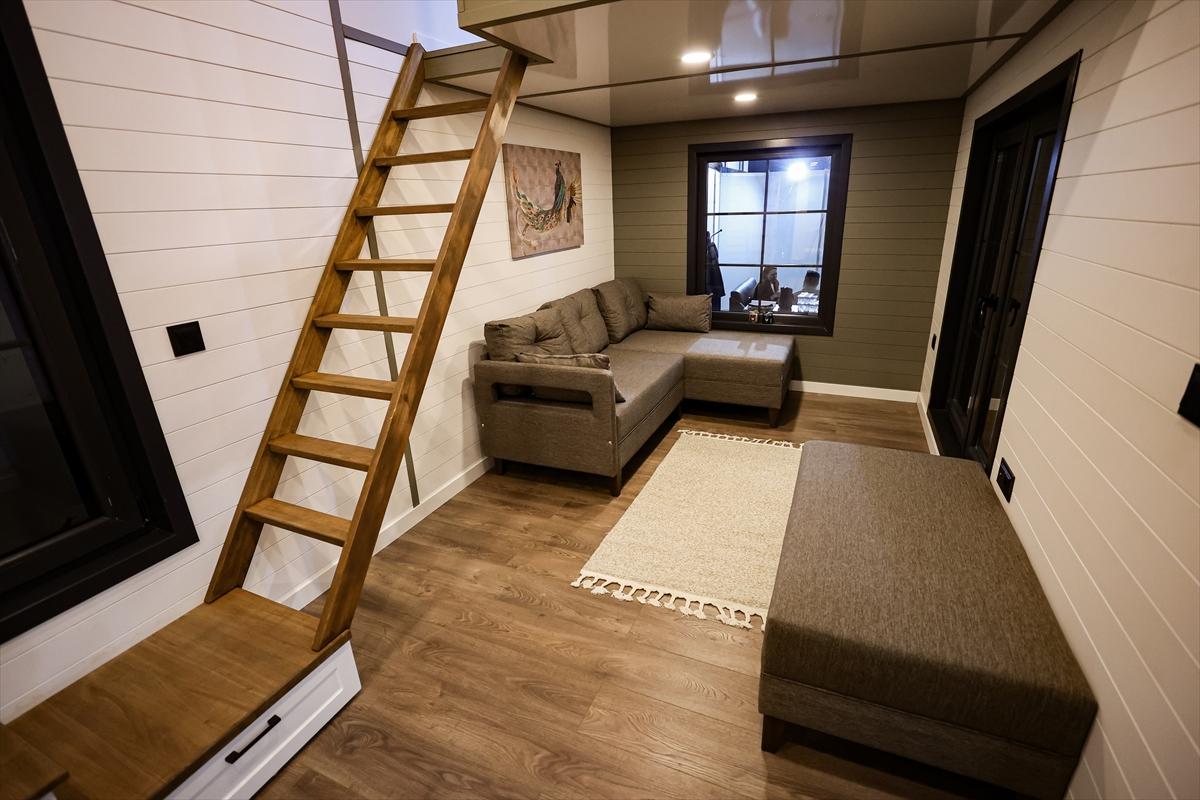 Minimal evler dikkat çekiyor! Prefabrik, tiny house, kapsül...