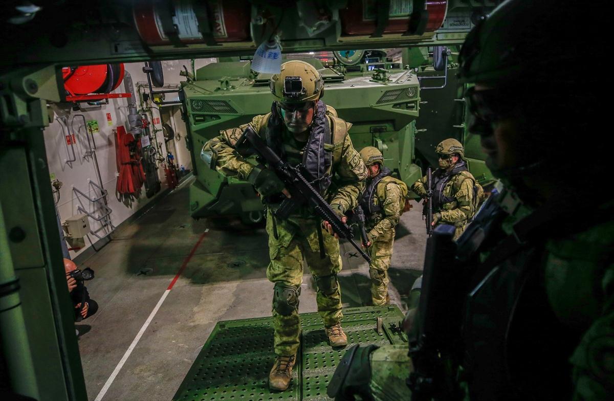 Doğu Akdeniz 2023 Tatbikatı'ndan nefes kesen kareler