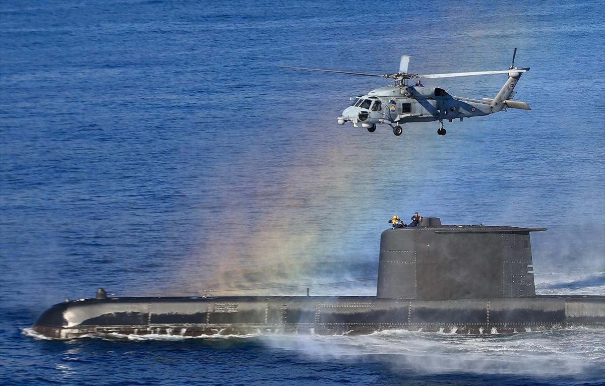 Doğu Akdeniz 2023 Tatbikatı'ndan nefes kesen kareler