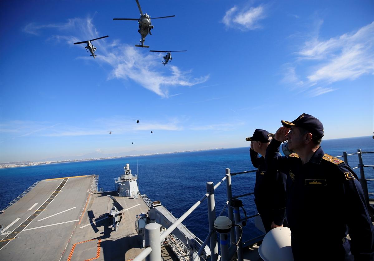 Doğu Akdeniz 2023 Tatbikatı'ndan nefes kesen kareler