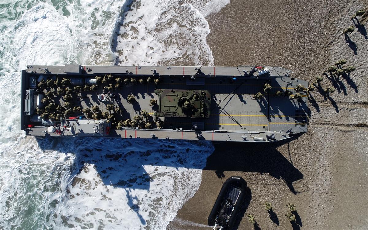 Doğu Akdeniz 2023 Tatbikatı'ndan nefes kesen kareler