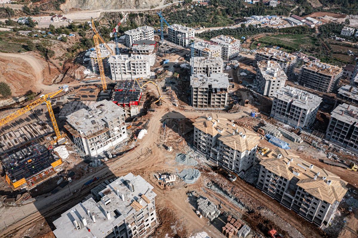 Depremin vurduğu Hatay'da afet konutlarında sona gelindi