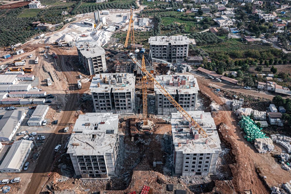 Depremin vurduğu Hatay'da afet konutlarında sona gelindi