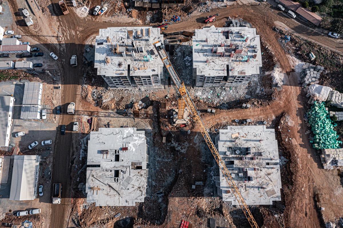 Depremin vurduğu Hatay'da afet konutlarında sona gelindi