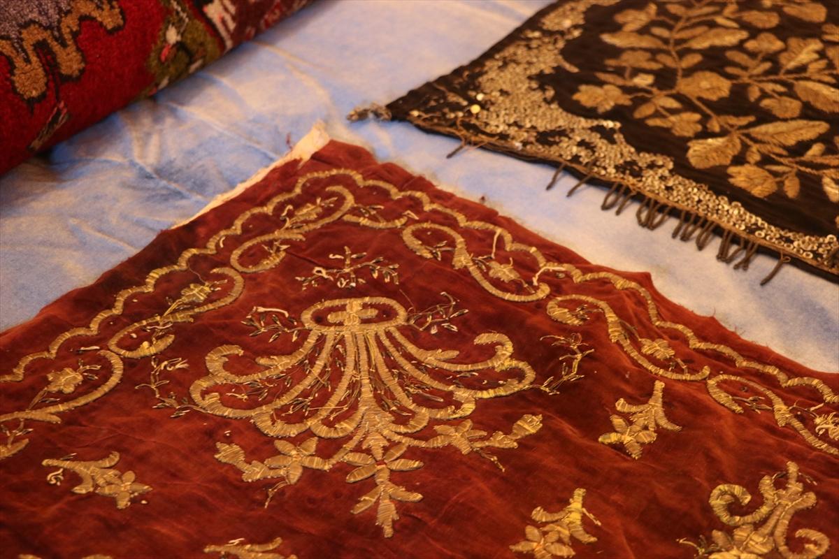 Kayseri'de 200 yıla kadar uzanan çeyizlerden sergi açıldı