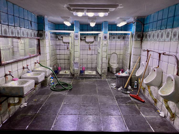 Kocaelili esnaf, üç boyutlu modelleme tekniğiyle "minyatür mahalle" kurdu