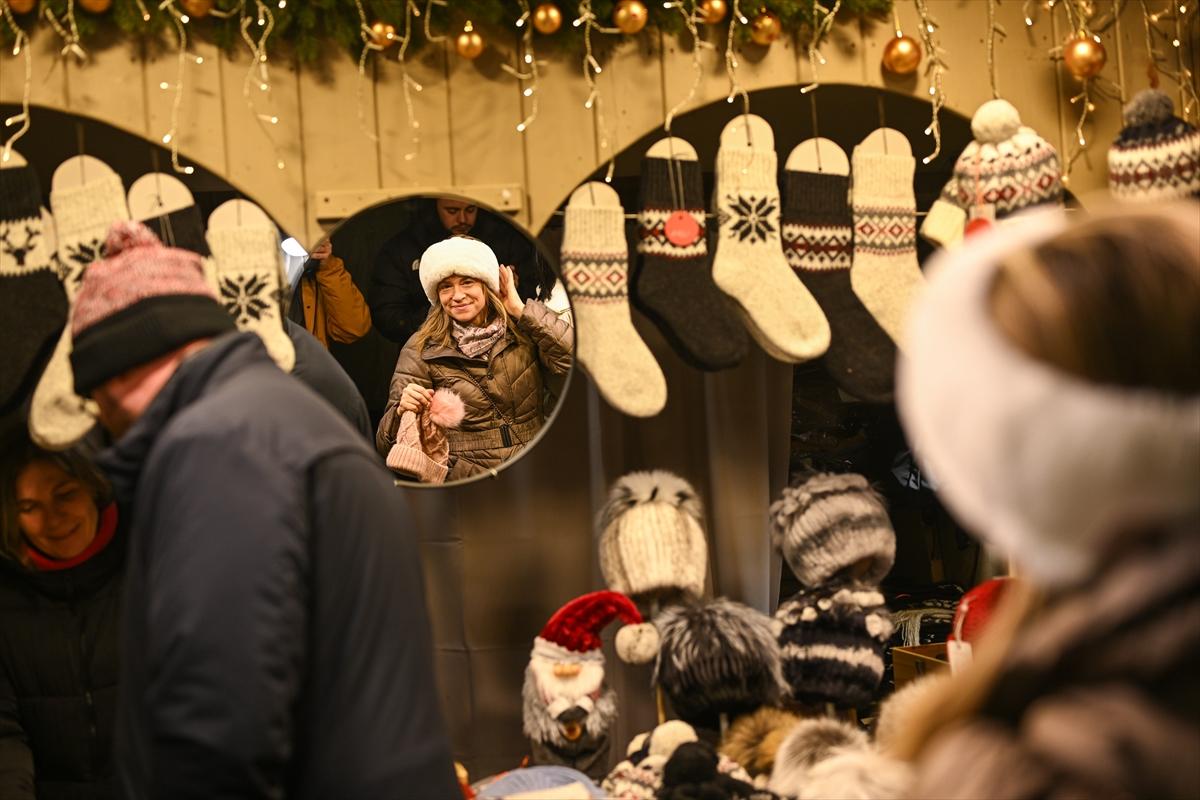 Avrupa'nın en iyisi seçildi! İşte o Noel pazarından kareler...