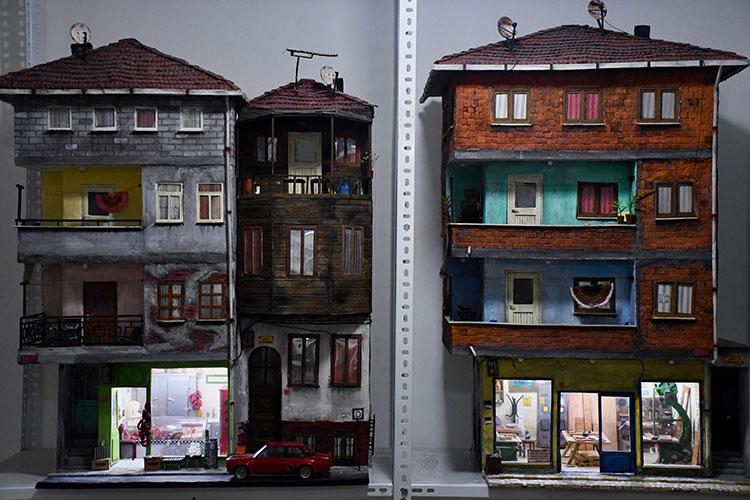 Kocaelili esnaf, üç boyutlu modelleme tekniğiyle "minyatür mahalle" kurdu