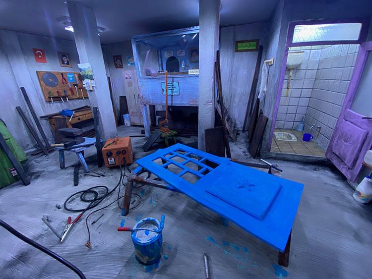 Kocaelili esnaf, üç boyutlu modelleme tekniğiyle "minyatür mahalle" kurdu