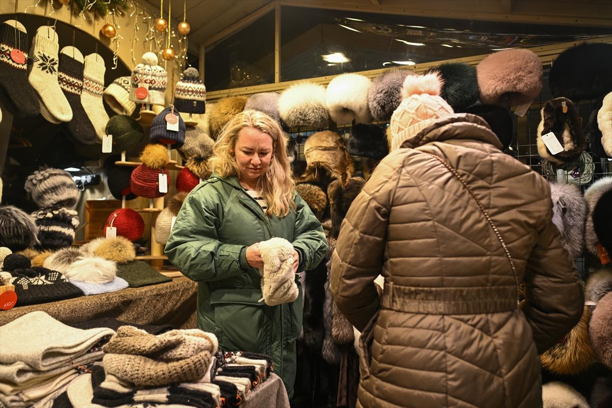 Avrupa'nın en iyisi seçildi! İşte o Noel pazarından kareler...