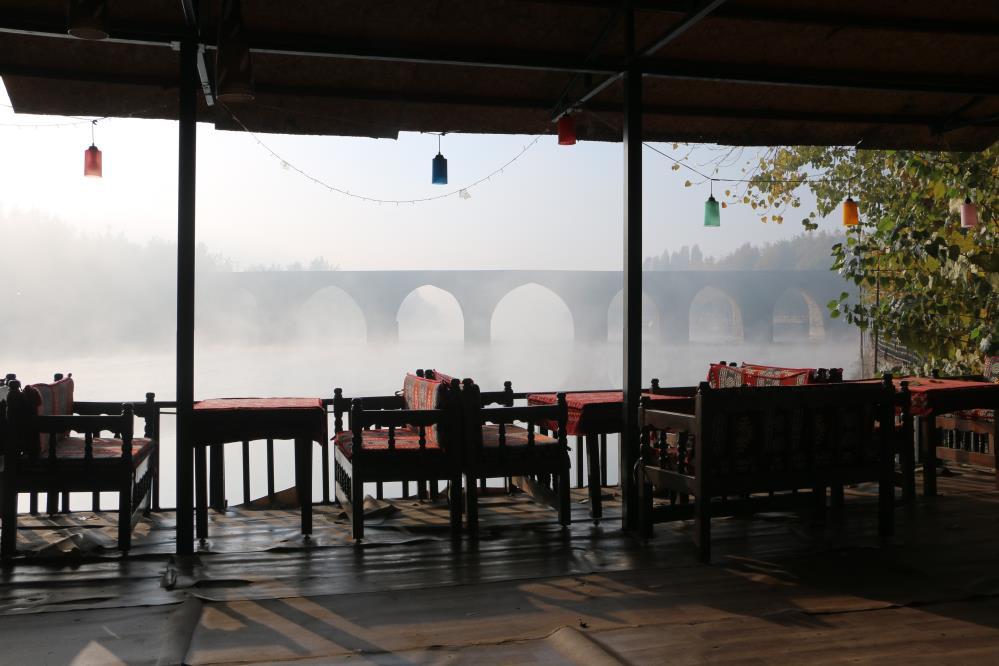 Diyarbakır'da sis... Kartpostallık görüntüler ortaya çıktı