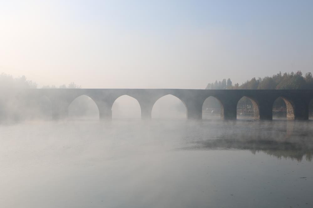 Diyarbakır'da sis... Kartpostallık görüntüler ortaya çıktı