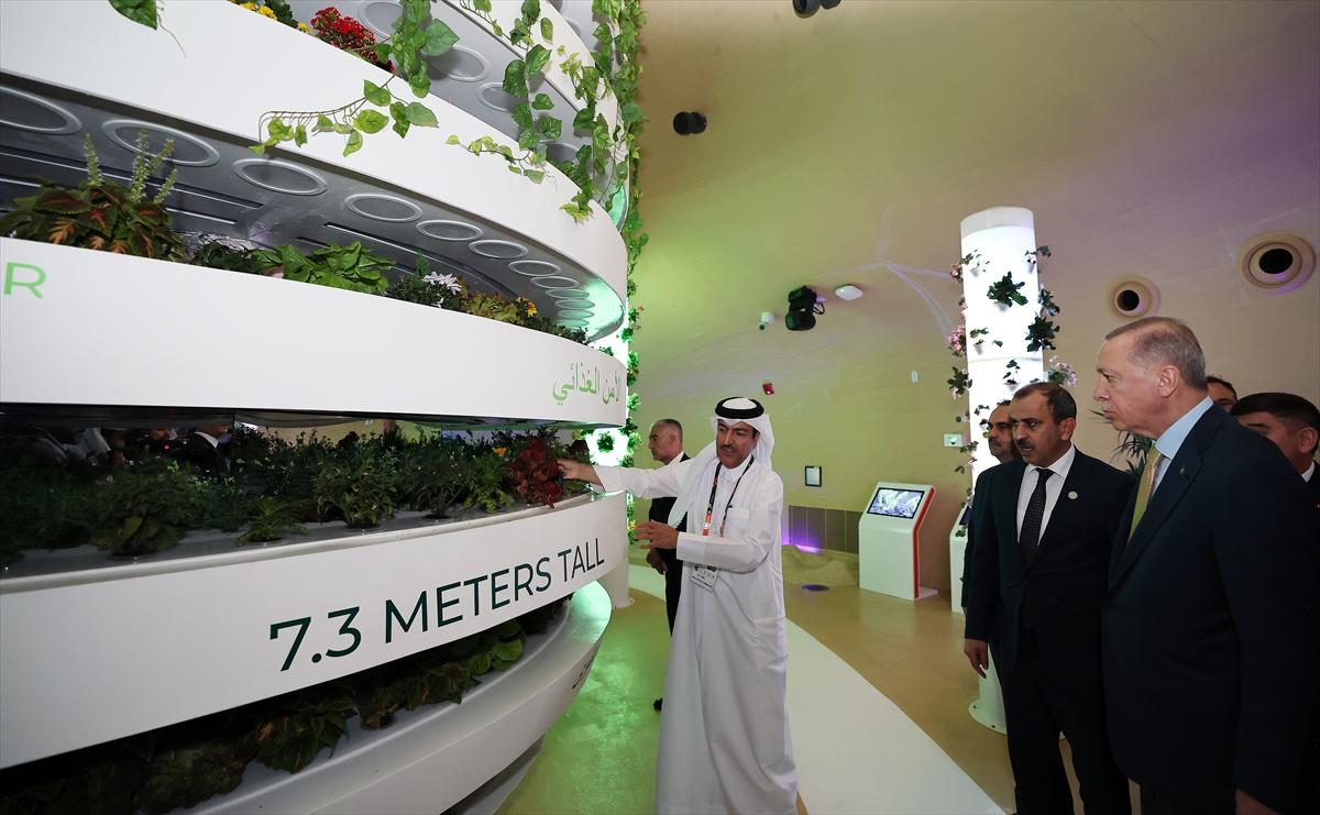 Cumhurbaşkanı Erdoğan'ın Katar temasları