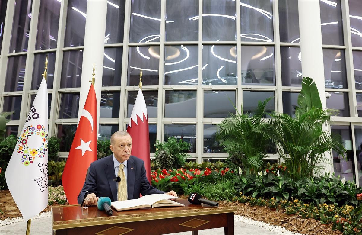 Cumhurbaşkanı Erdoğan'ın Katar temasları