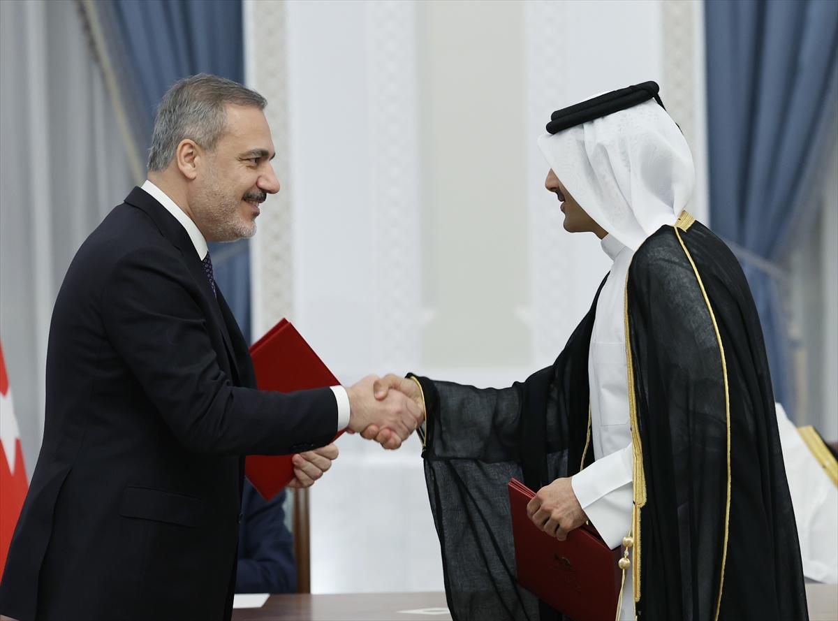 Cumhurbaşkanı Erdoğan'ın Katar temasları