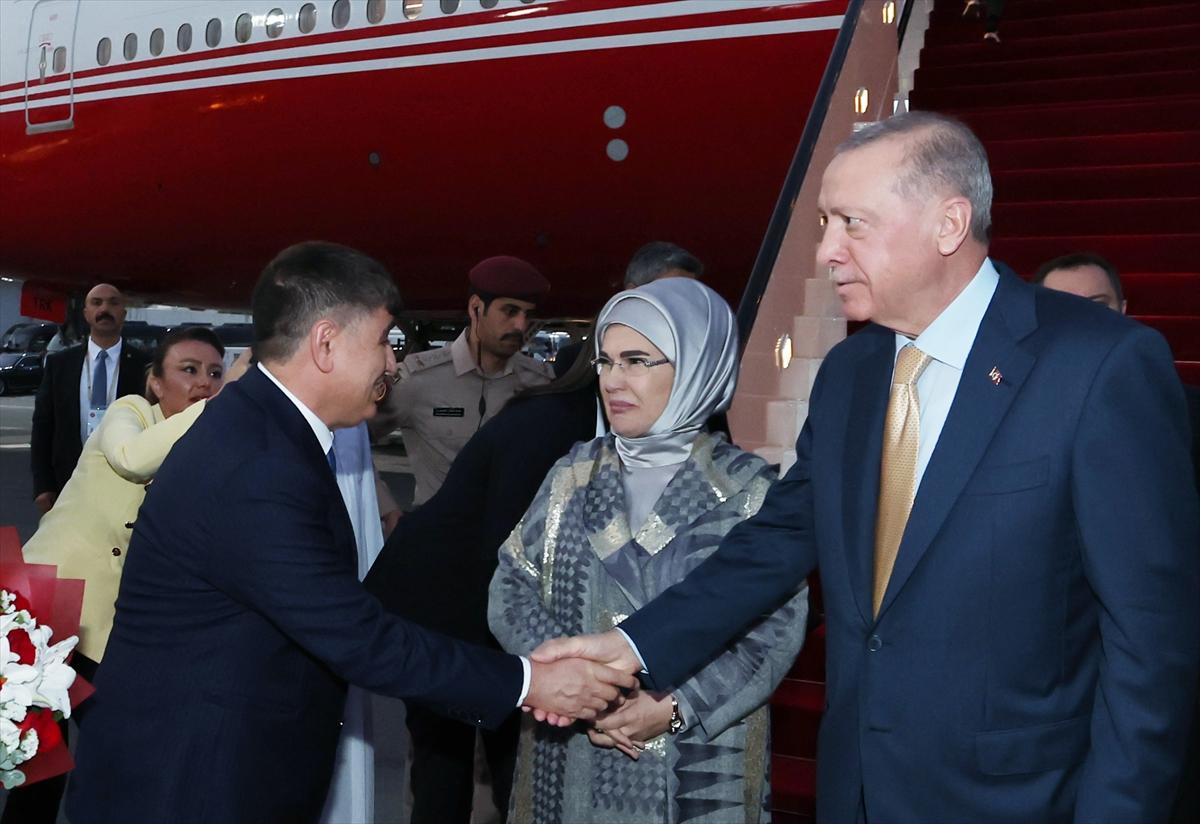 Cumhurbaşkanı Erdoğan'ın Katar temasları