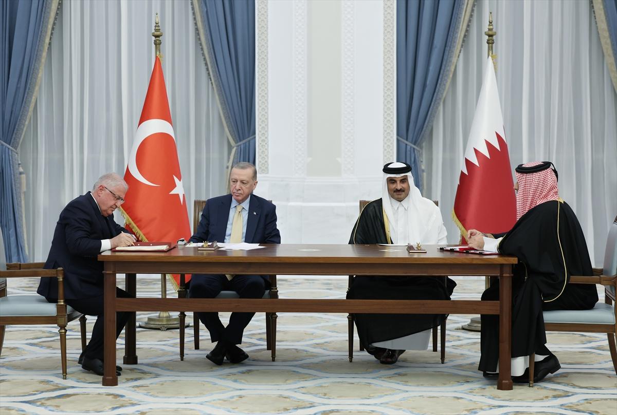 Cumhurbaşkanı Erdoğan'ın Katar temasları