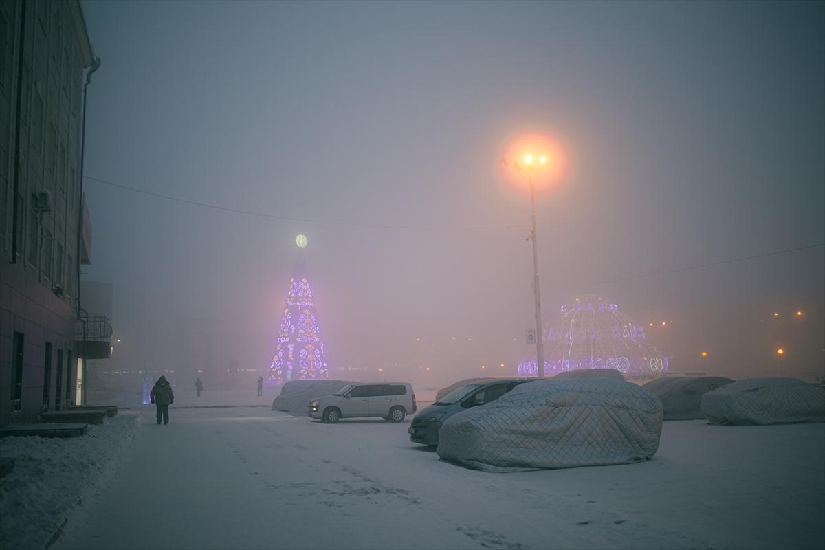 Hava sıcaklığı eksi 50 derece! Donma eşiğindeki Yakutistan'da günlük yaşam...