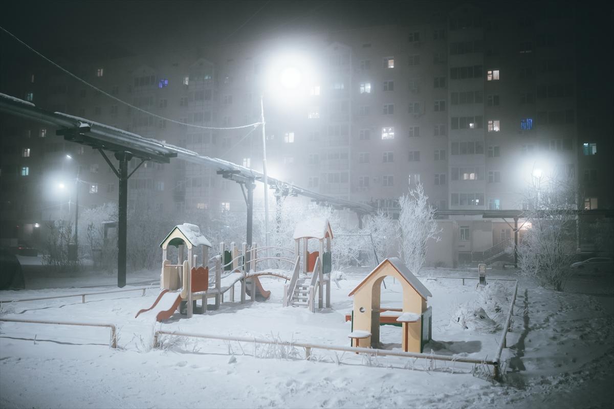Hava sıcaklığı eksi 50 derece! Donma eşiğindeki Yakutistan'da günlük yaşam...