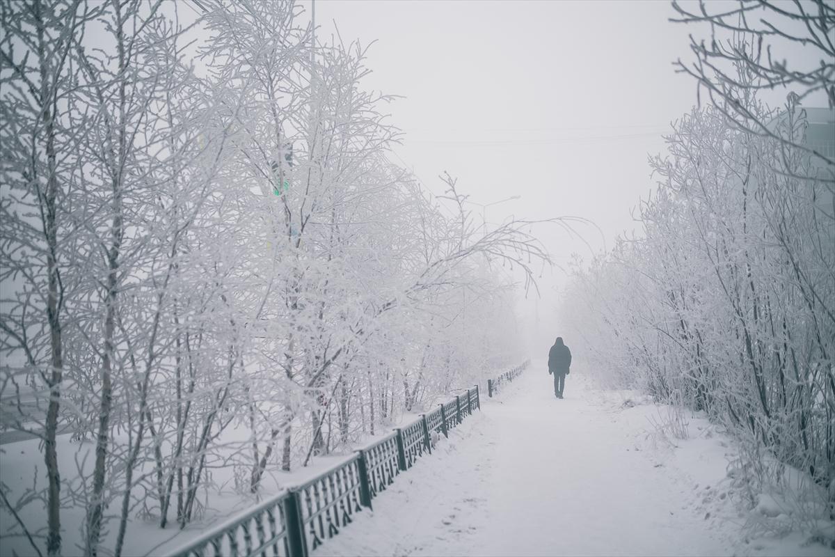 Hava sıcaklığı eksi 50 derece! Donma eşiğindeki Yakutistan'da günlük yaşam...