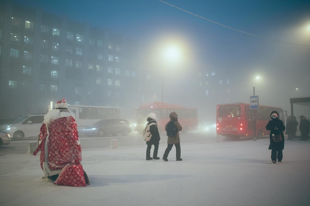 Hava sıcaklığı eksi 50 derece! Donma eşiğindeki Yakutistan'da günlük yaşam...