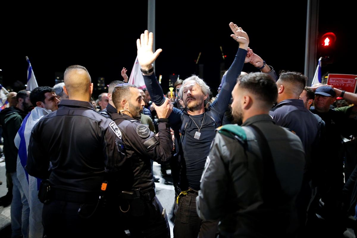 İsrail'de Netanyahu protestoları: Bizim hükümetimiz değilsiniz!