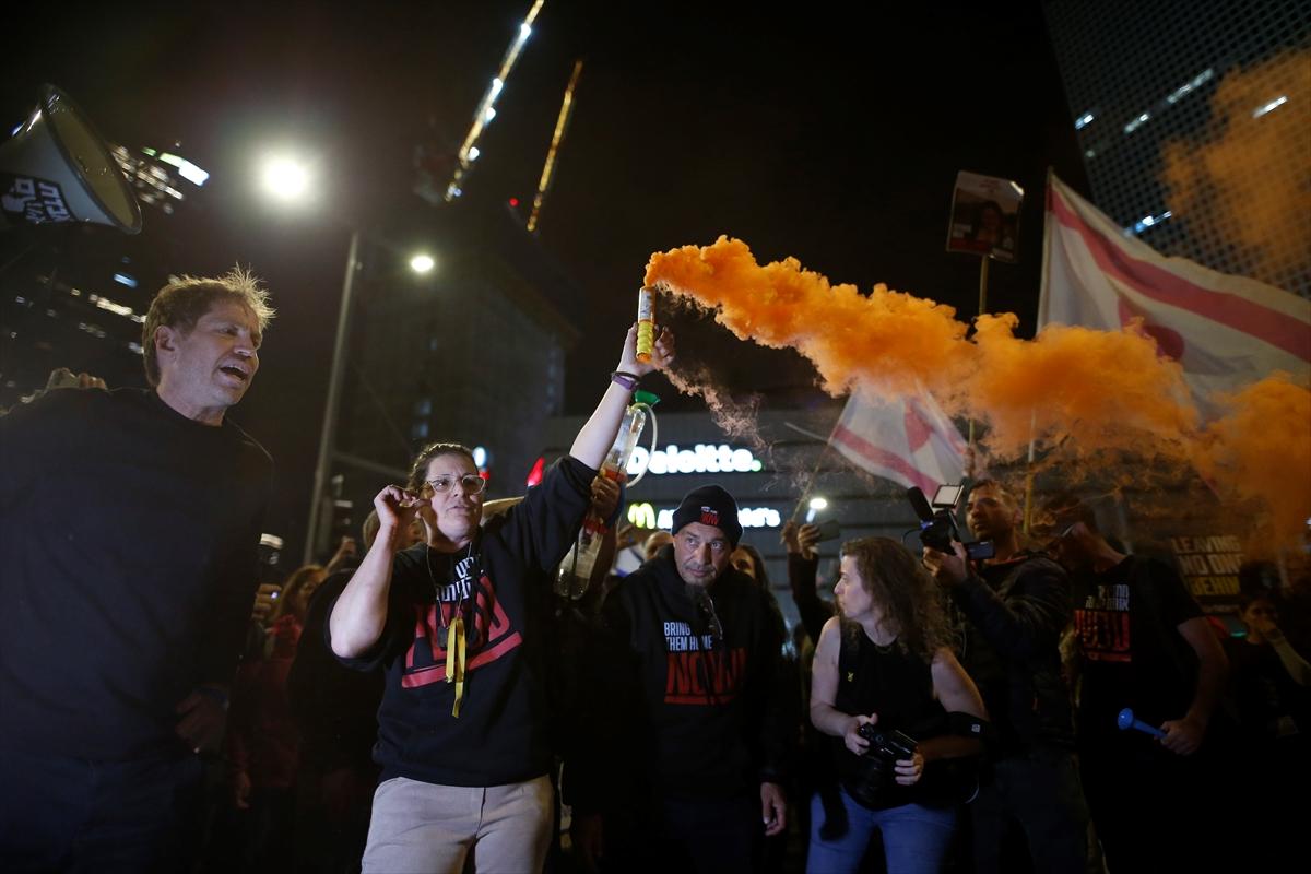 İsrail'de Netanyahu protestoları: Bizim hükümetimiz değilsiniz!