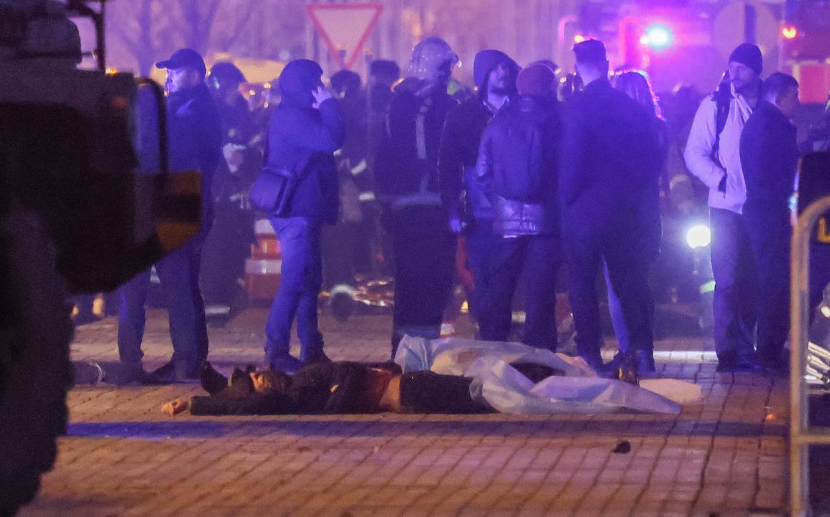 Moskova'daki terör saldırısından geriye kalan kareler...